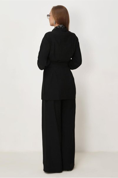 Alvina KEMERLİ PANTOLONLU TAKIM 46486