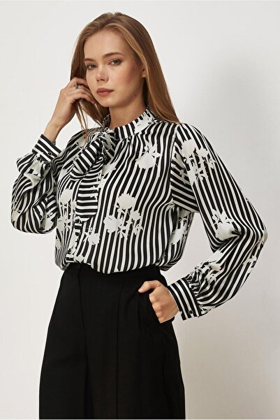 Alvina ΜΠΛΟΥΖΑ ΣΑΤΕΝ ΜΕ ΣΧΕΔΙΑ 46546-1