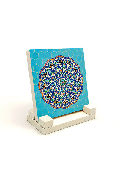 Sadrazam Cuma Cami Chinese (Ιράν) Πλακάκι Πέτρινο Επιτραπέζιο με Σχέδιο 10x10...