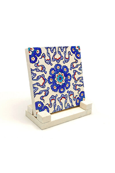 Sadrazam Οθωμανικό μοτίβο πλακιδίων Ιζνίκ (Τζαμί Ρουστάμ Πασά) Εκτυπωμένη πέτ...