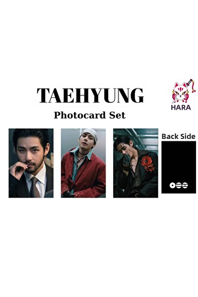 Hara Company SET de photocards BTS Arirang Taehyung (3 bucăți) realizat de fani