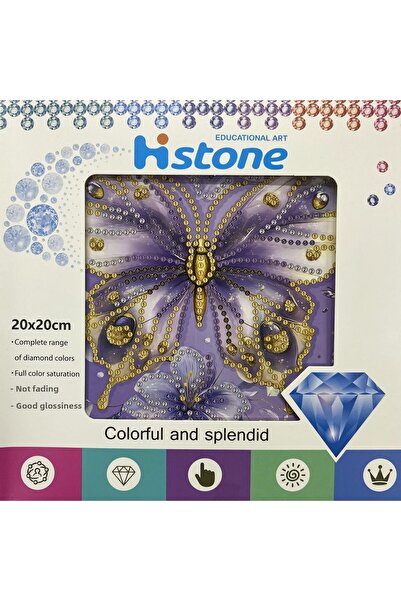 eseoffice 5D Adhesive Bead Tapestry Mosaic Painting Board 20*20 cm Ke Lebek