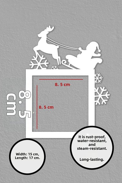 To Design Lab Cadru decorativ pentru întrerupător cu tematică de Anul Nou