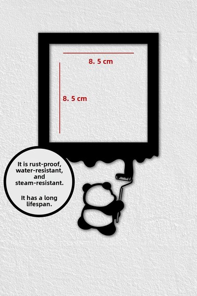 To Design Lab Cadru decorativ pentru priză și întrerupător cu tematică Panda