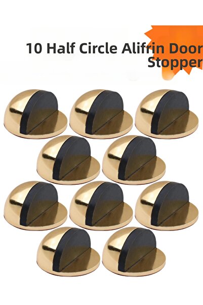 KAYRA LEATHER CRAFT 10 قطع من مصدات الأبواب اللاصقة نصف الدائرية من ألبيفرين،...