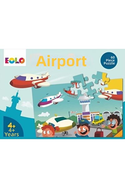 Eolo 60 Piece Puzzle - Airport - Place Puzzle