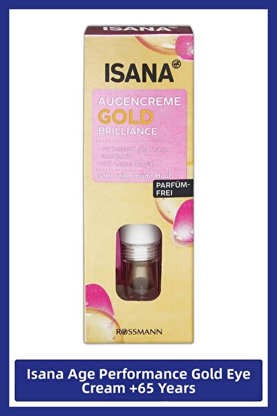 ISANA كريم العين الذهبي Age Performance +65 Age -