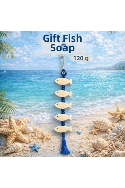 Safiden Zeytinyağları Safiden Fish Soap-3 Pieces