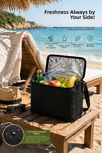 limocca home textile 14 Liter Thermos Bag |   Insulated, Suitable for Beach, ...