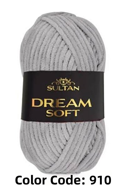 hobi dünyası evim Sultan Dream Soft Velvet Yarn – Color Code: 910