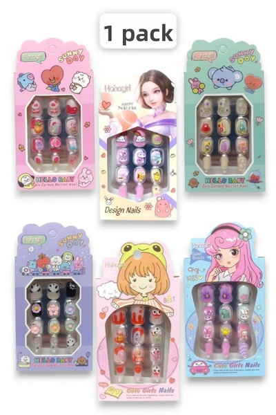 MyClean Sanrio Kuromi Hello Kitty Gelatin Adhesive Children's Rhinestone Mixe...