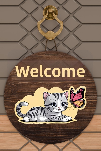 Dormot Υψηλής ποιότητας ψηφιακή εκτύπωση, Τυπικό χαριτωμένο διακοσμητικό πόρτ...