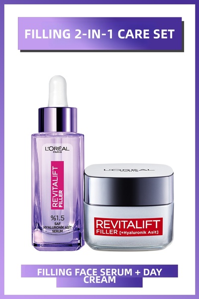 L'Oreal Paris Revitalift Filler - Anti-Aging Day Cream 1.5% Pure Hyaluronic A...