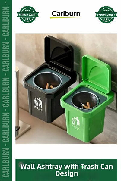 Carlburn # Αυτόματος Τασάκι Τοίχου Μπαλκόνι Βεράντας Διακοσμητικός Πρακτικός ...