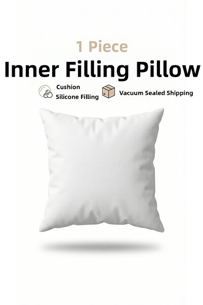 morlina home 1 Piece Premium Beaded Silicone Throw Pillow Inner Cushion, Not ...