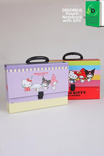 Hello Kitty x Αδειοδοτημένη τσάντα με λαβή "Happy Friends Collection" της Dek...