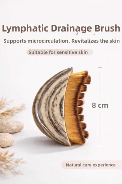 Pastelya Lenf Drainage and Facial Shaping Brush - 8 cm -