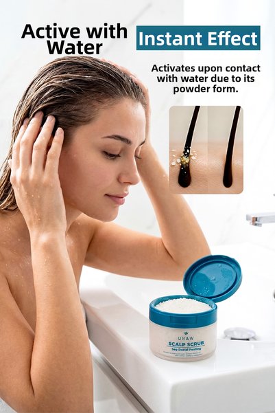 Uraw Scalp Peeling |   Purifying & Balancing Hair Scrub 200 ml Set of 2
