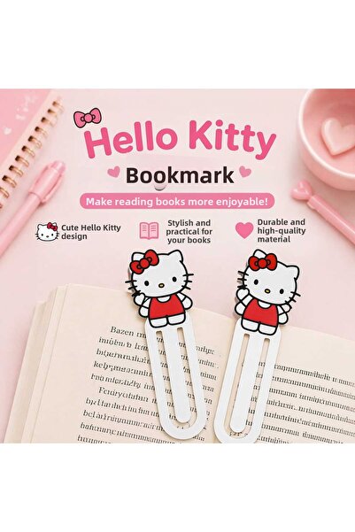 Luvena Hello Kitty Bookmark Kawaii Cute Design School Office Gift Stationery ...