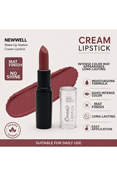 New Well Newwell Make up Station Cream Lipstick