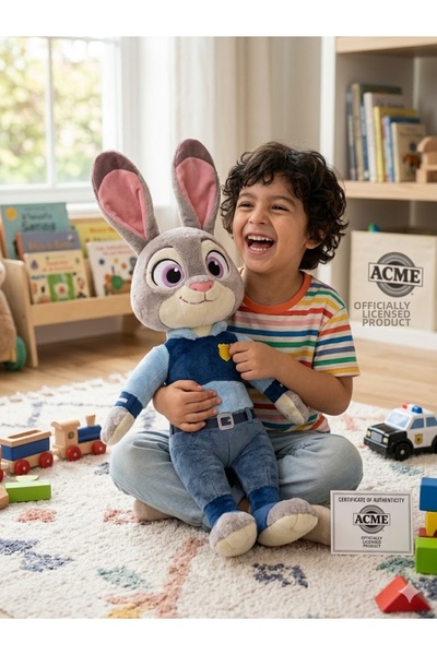 SCOWETTO 65 cm Giant Size Judy Hopps Plush Toy Large Size Soft Rabbit Plush A...