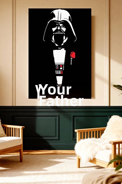Mushen Studio Darth Vader Your Father Canvas Painting Star Wars Wall Decor Ar...