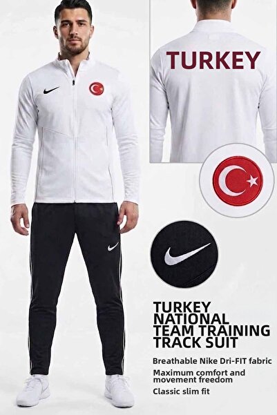Nike Σετ ανδρικών αθλητικών φορμών της σειράς Εθνικής Ομάδας Τουρκίας - Νέα σ...