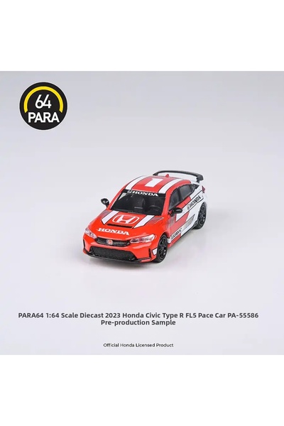 para64 هوندا سيفيك تايب آر FL5 2023 باللون الأحمر طراز PA-55586