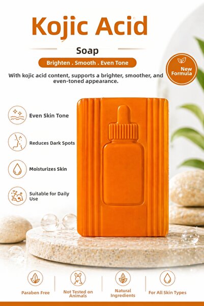EPİZEN Kojic Acid Soap Anti-Blemish Skin Tone Equalizer Brightening Facial Cl...