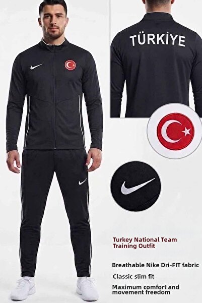 Nike Σετ ανδρικών αθλητικών φορμών της σειράς Εθνικής Ομάδας Τουρκίας - Νέα σ...