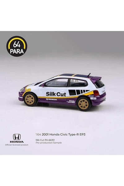 para64 Honda Civic Type R Ep3 2001 Silk Cut Pa-66351