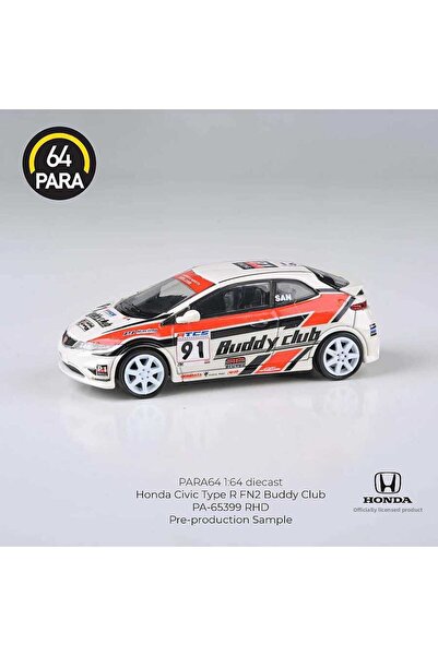 para64 Honda 2007 Civic Type R Fn2 Buddy Club Livery Rhd Pa-65399
