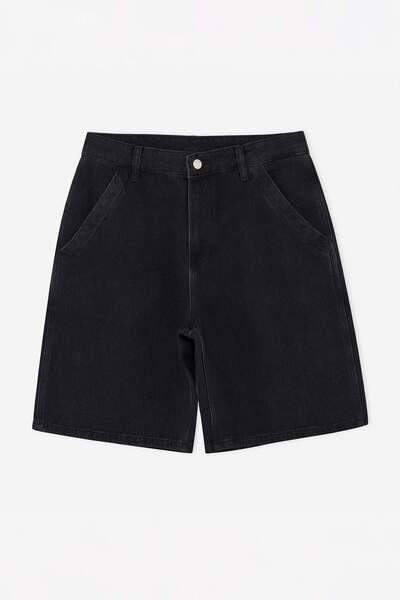 Συλλογή Trendyol Μαύρο Τζιν Σορτς Κανονικής Εφαρμογής & Βερμούδα TMNSS26SR00031