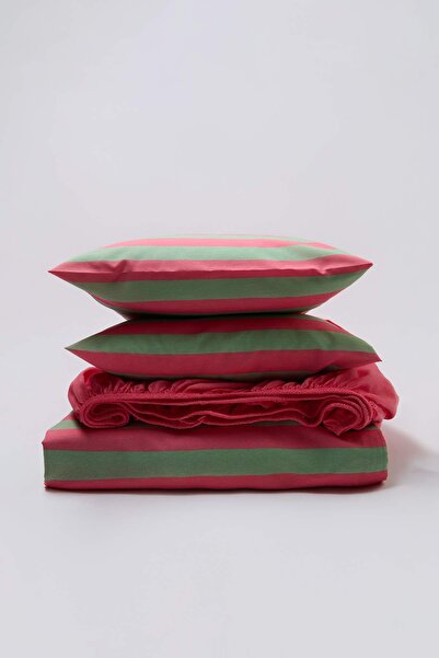 TRENDYOLMİLLA HOME Σετ Παπλωματοθήκη Διπλού Μεγέθους Εύκολο στο Σιδέρωμα με Ρ...