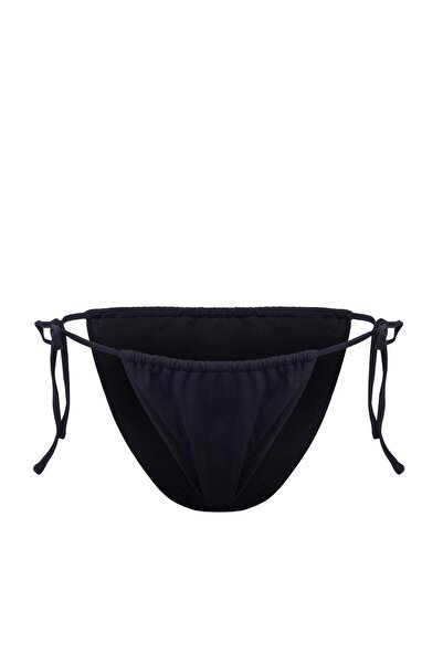 Συλλογή Trendyol Μαύρο Τούνελεϊ Νορμάλ Μέση Κανονική Παντελόνια Μπικίνι TBESS...