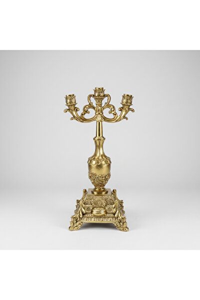 Gato Anthracite Regal Trio Candelabra