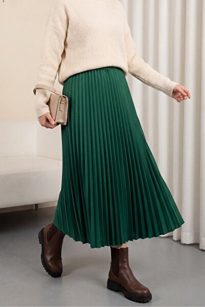 Modamorfo Πλισέ ελαστική φούστα μέσης