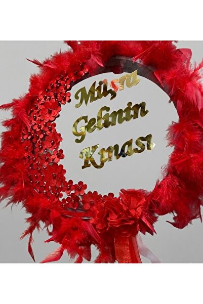 GÜVEN İsimli Otriş Tef Gelin Defi Kına Gecesi Led Işıklı