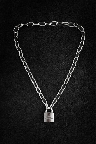 Consciencia Street Style Kilit Kolye FT1444GM