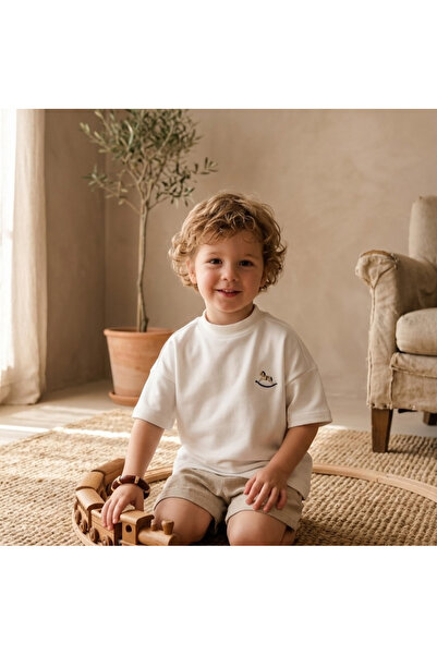 Cotton Oversize Sleeveless Fabric Baby Kids T-Shirt