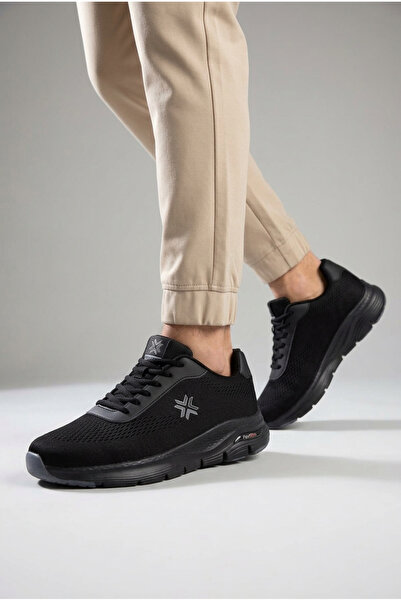 BUCKHEAD Unisex Μαύρα Αθλητικά Παπούτσια - Σόλα Flex Foam Memory, Comfort