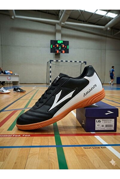 LIG Παπούτσια σαλονιού με λαστιχένια σόλα, αντιολισθητική σόλα για φούτσαλ, τ...