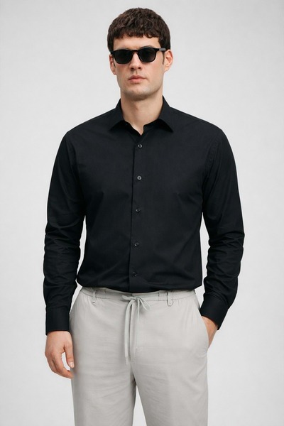 Lufian 111010667 Ανδρικό πουκάμισο Venice Basic Regular Fit Ανδρικό πουκάμισο...