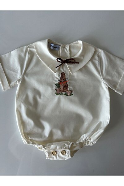 il mio bambino Peter Rabbit Embroidery Men's Shirt