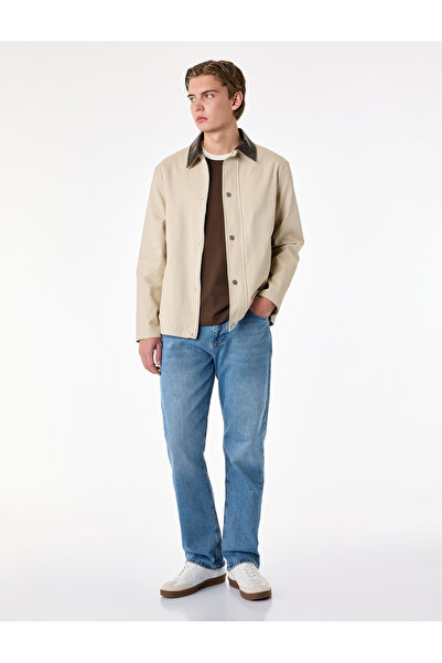 Koton Τζιν παντελόνι με κανονική μέση και ίσια γραμμή - Mark Straight Jeans