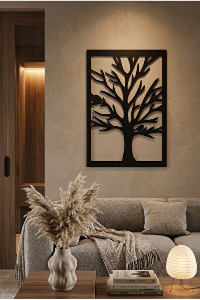 Yurudesign Lazer Cnc Kesim Metal Duvar Tablo Ağaç 30*45 La7-b