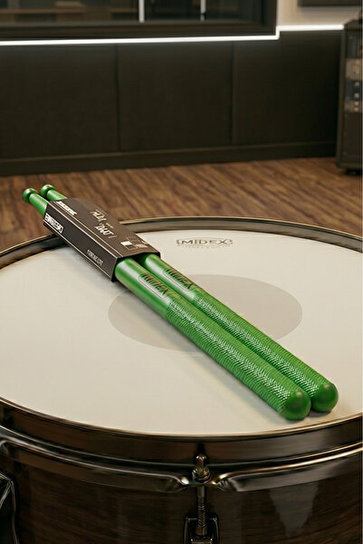 Midex GFK-801GR 5A Μπαγκέτες Άθραυστες Πολυαμίδιο Πράσινο Χρώμα Μπαγκέτες 5A