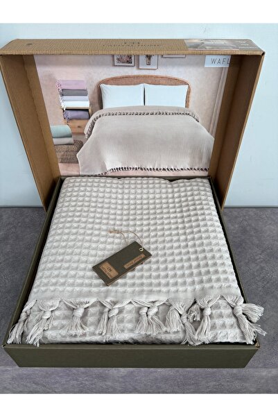Capital Home Double Pique - 100% Cotton Stone