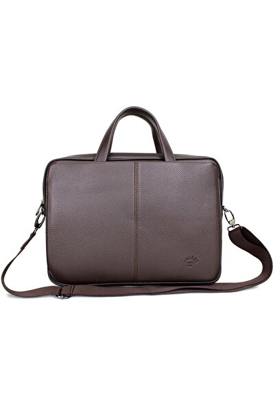 deri,se club Unisex καφέ φορητός υπολογιστής και χαρτοφύλακας 13 και 14 ιντσών