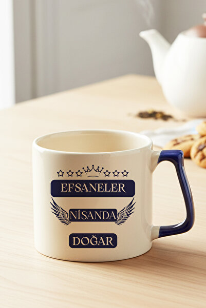 giftkonsept Crown and Star Patterned Legends Are Born in Nisanda Printed Birt...